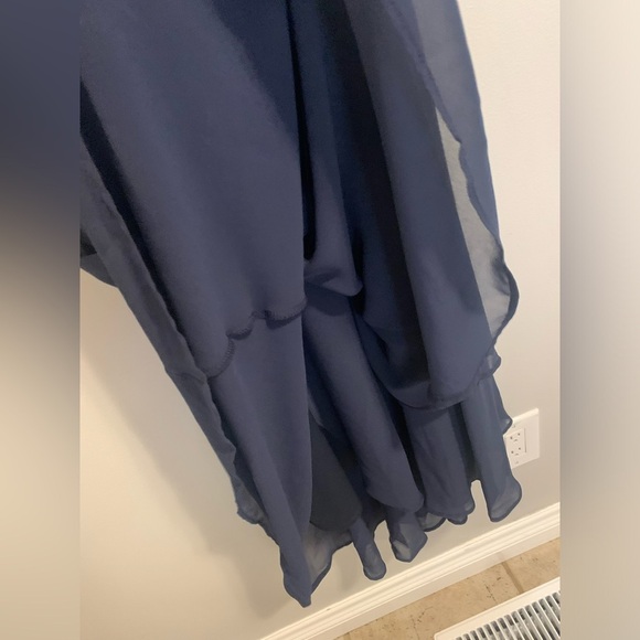 Le Château Girls’ Navy Fit & Flare Dress - Size XXS (Kids) - Picture 8 of 9